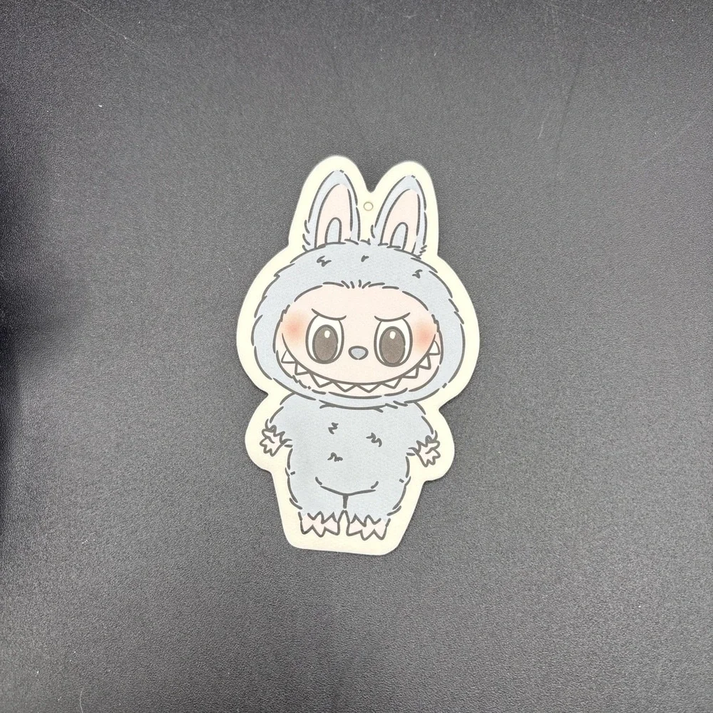 POP MART Labubu The Monsters Exciting Macaron Plush Pendant Sea Salt Coconut